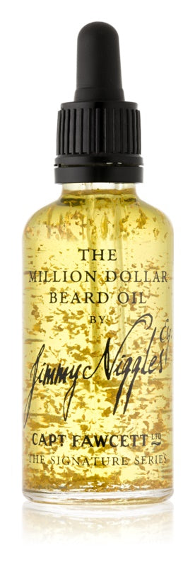 Captain Fawcett Jimmy Niggles Esq. beard oil with gold