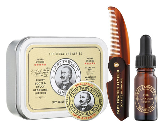 Captain Fawcett Ricki Hall's Beard Care gift set