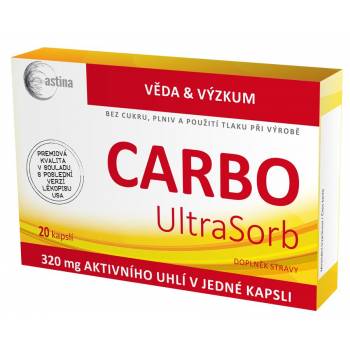 Astina CARBO UltraSorb 20 capsules - mydrxm.com