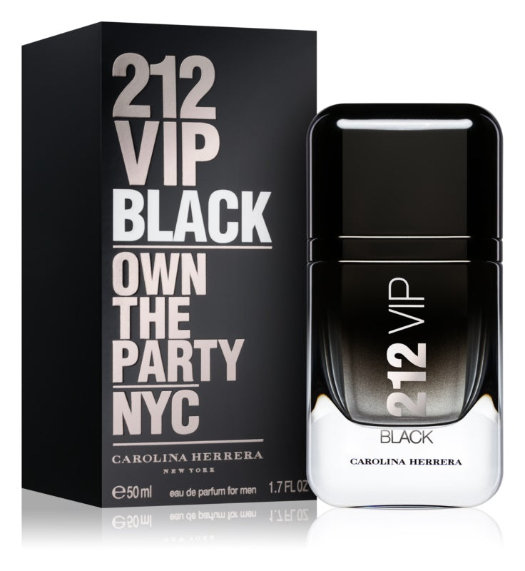 Carolina Herrera 212 VIP Black Eau Parfum My Dr. for de – XM men