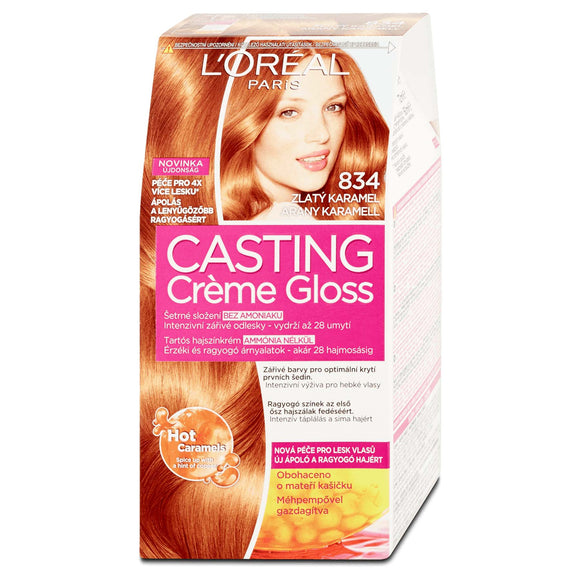 L'Oréal Paris Casting Crème Gloss Golden Caramel 834