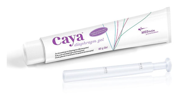 Caya Diaphragm Gel contraceptive gel with applicator 60 g