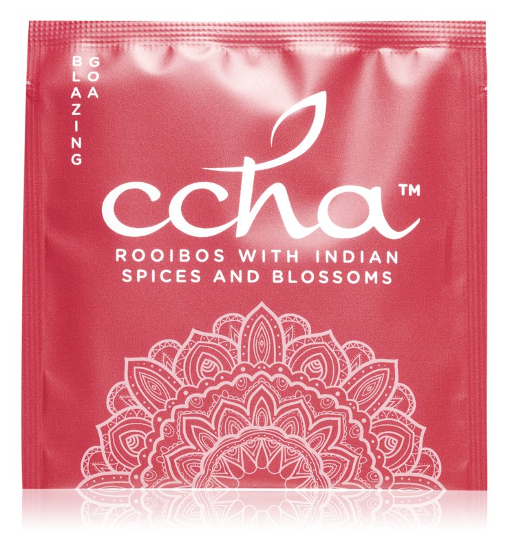 CCHA VOYAGE Blazing Goa rooibos tea 15x2.5 g teabags