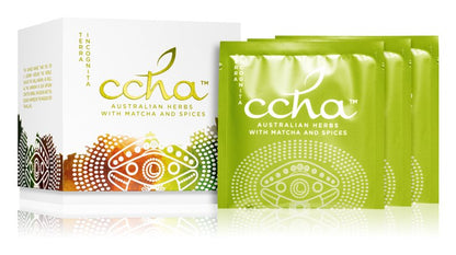 CCHA VOYAGE Terra Incognita herbal tea with spices and matcha 15x3 g teabags