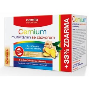 Cemio Multivitamin with ginger 40 tablets - mydrxm.com