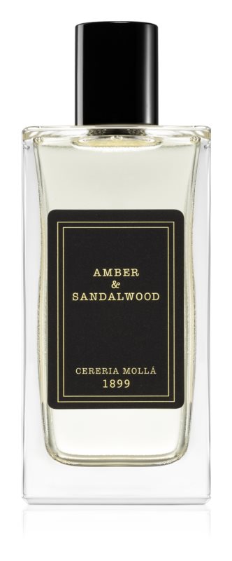 Cereria Mollá Amber & Sandalwood household spray 100 ml