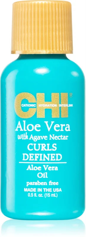 CHI Aloe Vera Curls Defined dry oil for curly hair