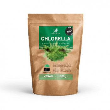 Allnature Chlorella BIO 100 g - mydrxm.com