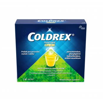 Coldrex CITRON Hot drink 14 bags - mydrxm.com