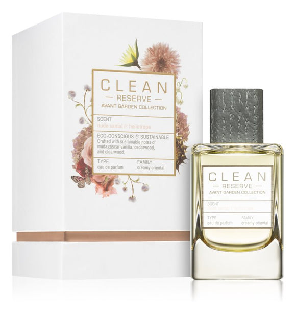 CLEAN Reserve Avant Garden Nude Santal & Heliotrope Unisex Eau de parfum 100 ml