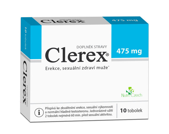 Clerex for Men 475 mg 10 capsules - mydrxm.com