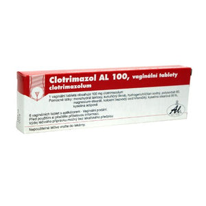 Clotrimazole AL 100 6 vaginal tablets + applicator - mydrxm.com