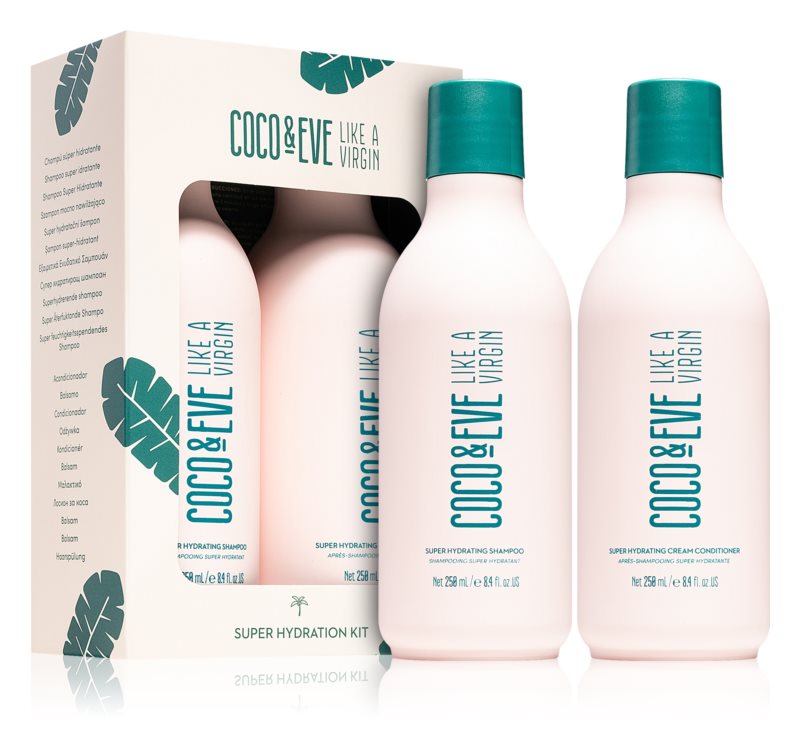 Coco & Eve Like A Virgin Super Hydration Kit shampoo and conditioner