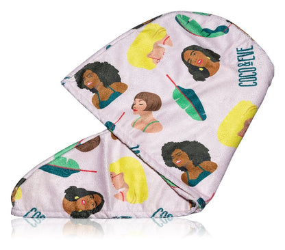 Coco & Eve Microfiber Hair Towel Wrap