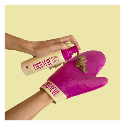 Coco & Eve Sunny Honey Soft Velvet Tanning Mitt