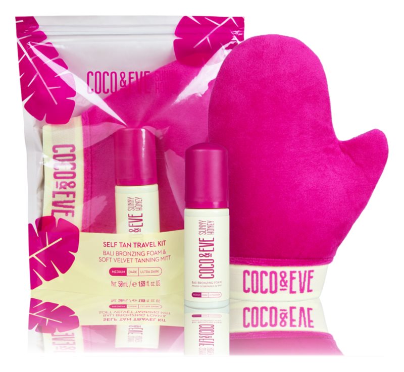 Coco & Eve Sunny Honey Ultimate Glow Travel Kit