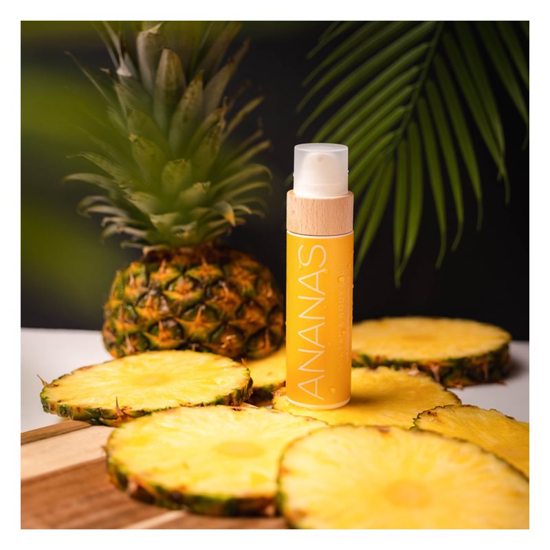 COCOSOLIS ANANAS tanning oil without SPF Pineapple & Vanilla Scent