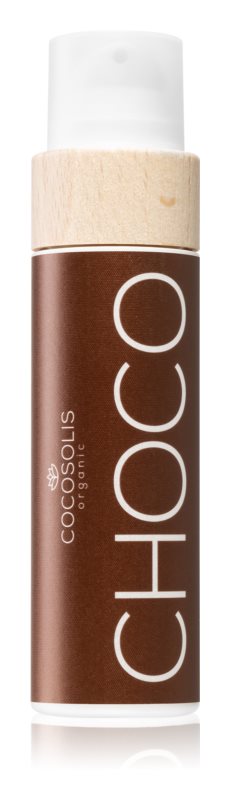 COCOSOLIS CHOCO tanning oil without SPF