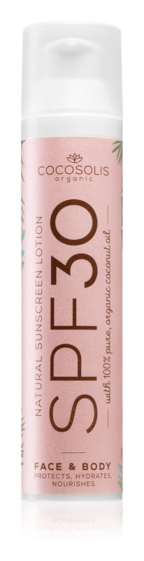 COCOSOLIS Natural Sunscreen Lotion SPF30 - 100 ml