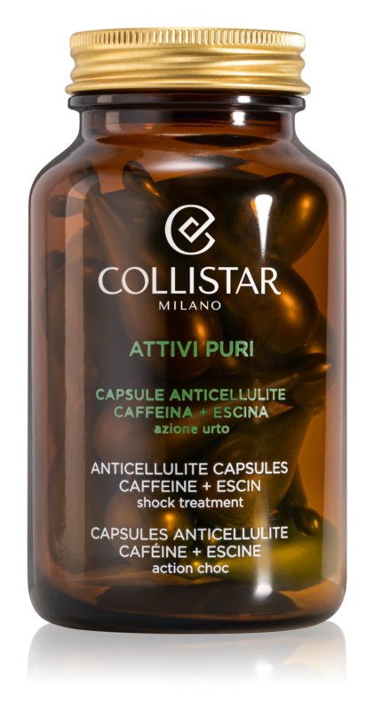 Collistar Attivi Puri Anticellulite Capsules Caffeine + Escin 14 pcs