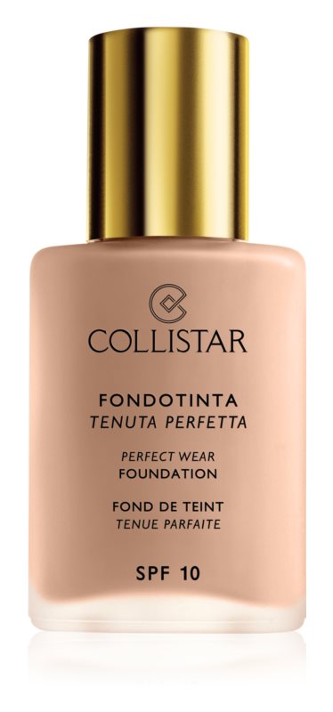 Collistar Perfect Wear Foundation waterproof liquid make-up SPF 10 30 ml
