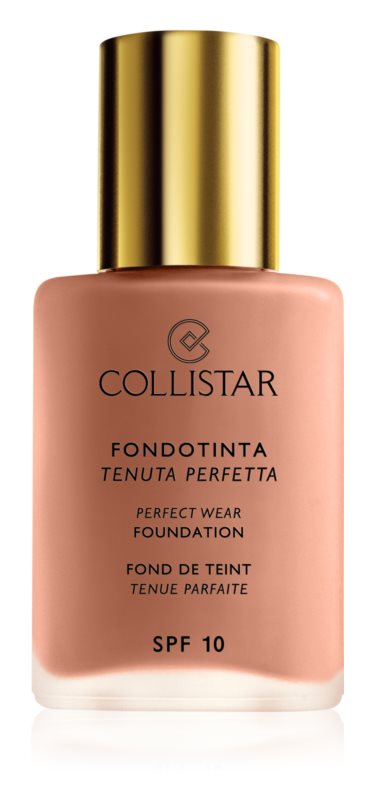 Collistar Perfect Wear Foundation waterproof liquid make-up SPF 10 30 ml