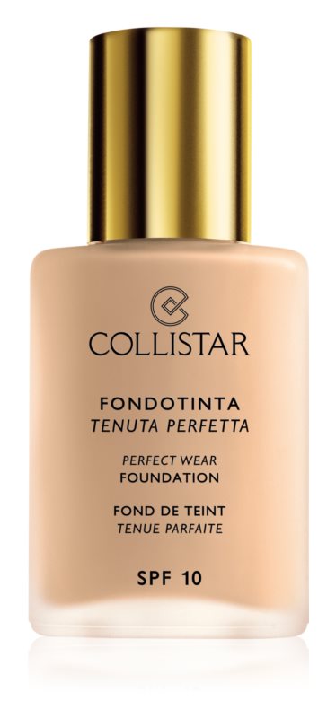 Collistar Perfect Wear Foundation waterproof liquid make-up SPF 10 30 ml