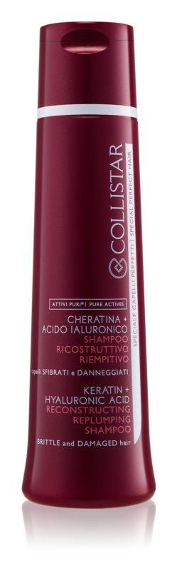 Collistar Special Perfect Hair Keratin + Hyaluronic Acid Shampoo 250 ml