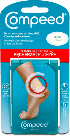 Compeed foot blister patch, 6 pcs