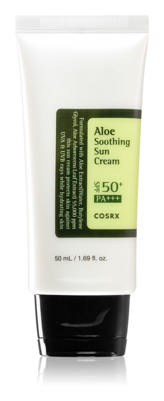 Cosrx aloe soothing clearance sun cream ingredients