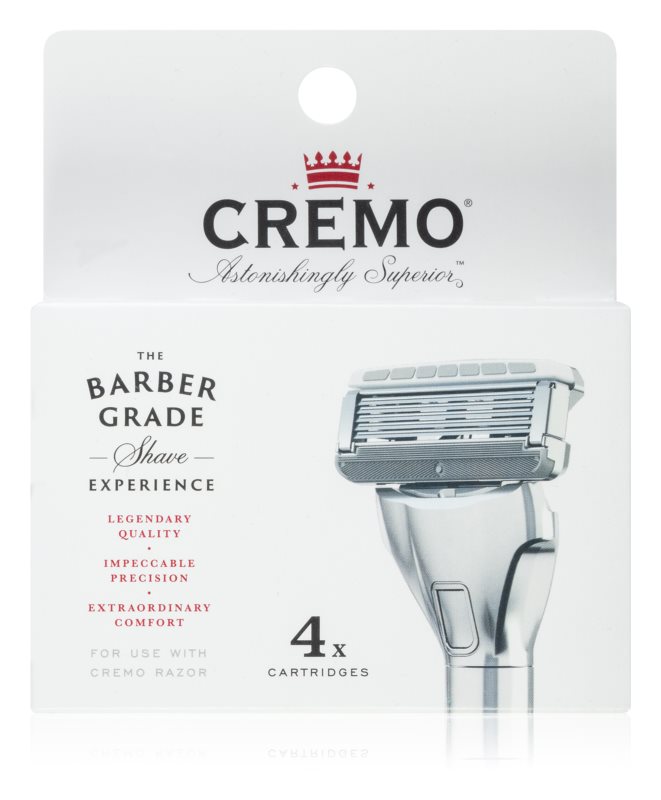 Cremo 4 Razor Cartridges