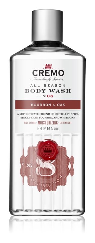 Cremo Body wash Bourbon & Oak 473 ml
