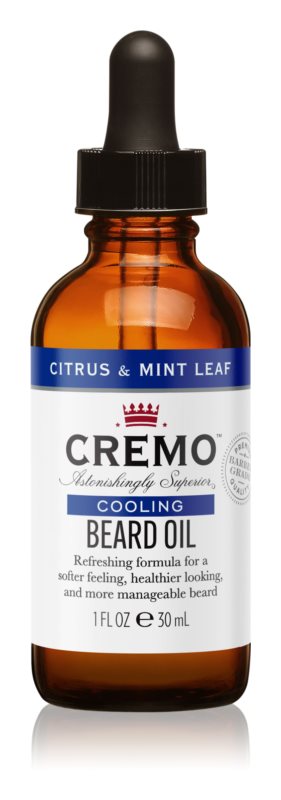 Cremo Cooling Beard Oil Citrus & Mint Leaf 30 ml