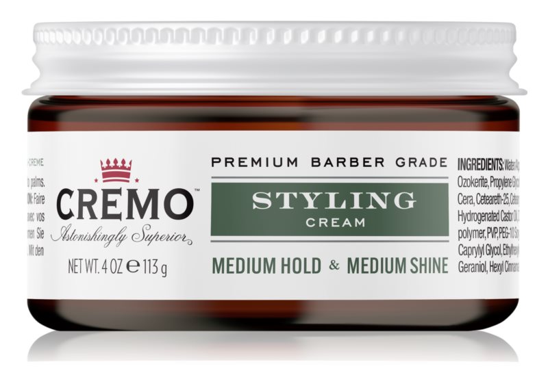 Cremo Medium Hair Styling Paste 113 g