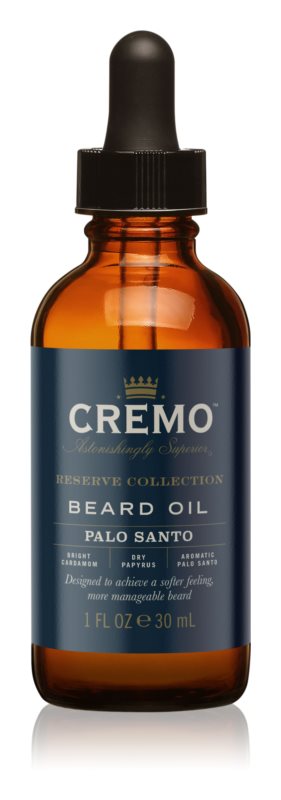 Cremo Reserve Collection Palo Santo beard oil 30 ml