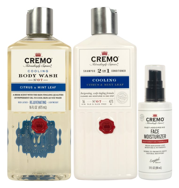 Cremo Smooth Skincare Kit For Men