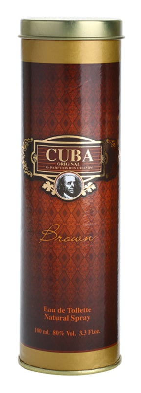 Cuba Brown eau de toilette for men 100 ml