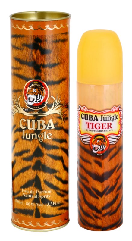 Cuba Jungle Tiger Eau de parfum for woman 100 ml