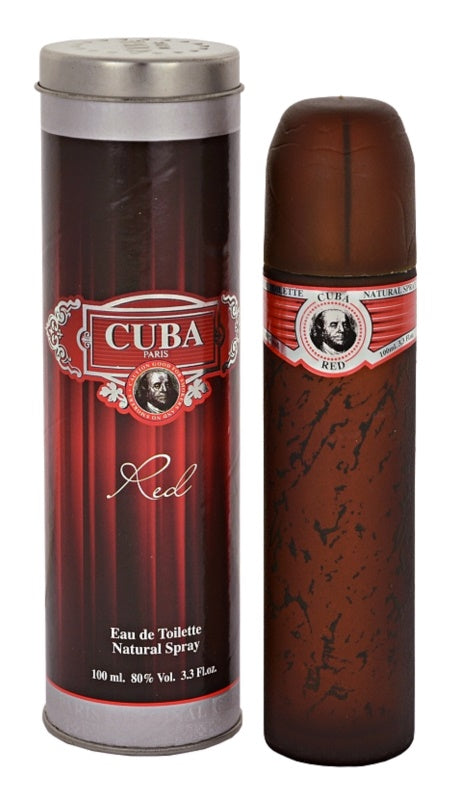 Cuba Red eau de toilette for men 100 ml