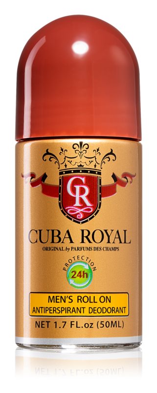 Cuba Royal roll-on deodorant for men 50 ml