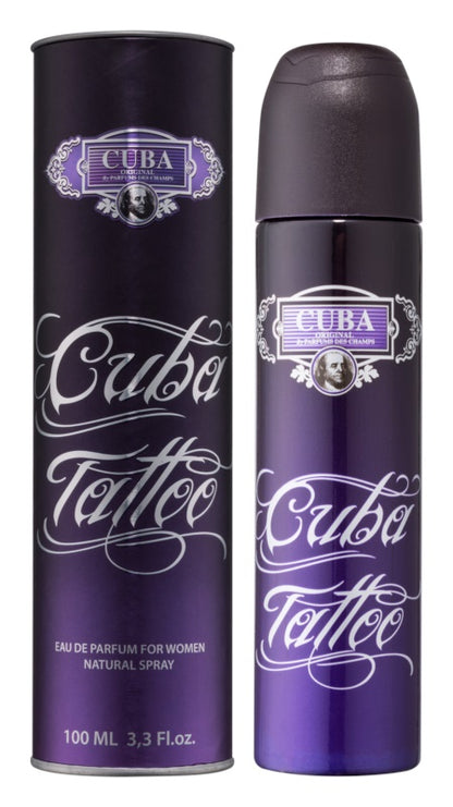 Cuba Tattoo eau de parfum for women