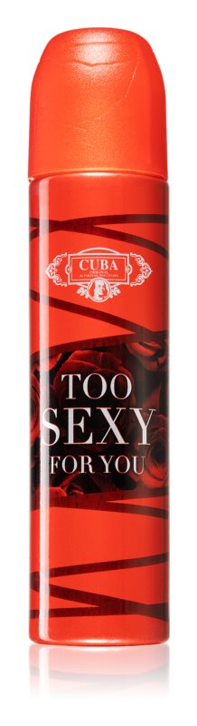 Cuba Too Sexy For You Eau de parfum for women 100 ml