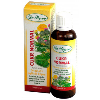 Dr. Popov normal Sugar herbal drops 50 ml - mydrxm.com