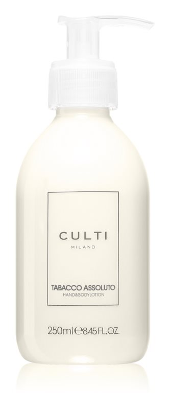 Culti Tabacco Assoluto unisex hand and body cream 250 ml