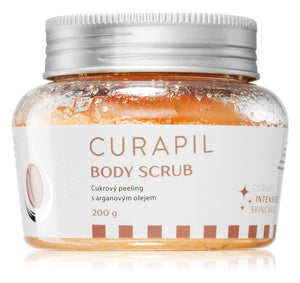 Curapil Care sugar body scrub with argan oil 200 g
