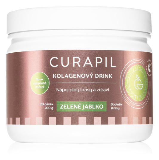 Curapil Green Apple Collagen drink 200 g