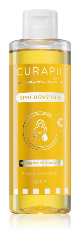 Curapil Mama shower oil for sensitive skin 200 ml