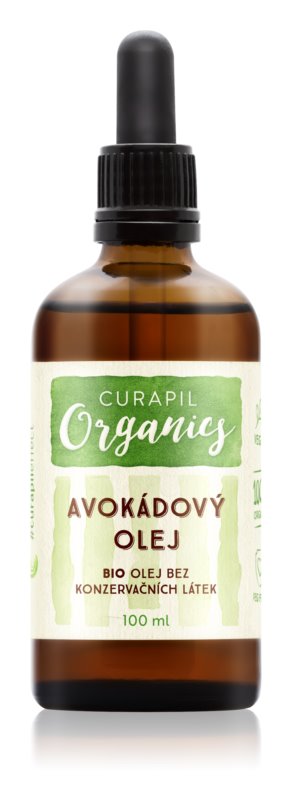Curapil Organics avocado oil for body and hair 100 ml