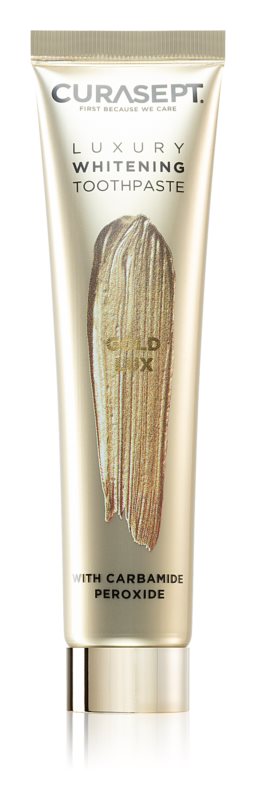Curasept Gold Lux Toothpaste whitening toothpaste with activated carbon 75 ml