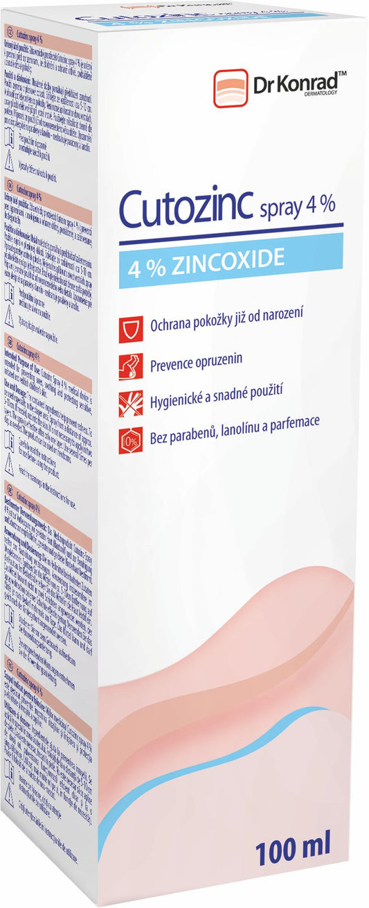 Dr Konrad Cutozinc 4% spray 100ml - mydrxm.com